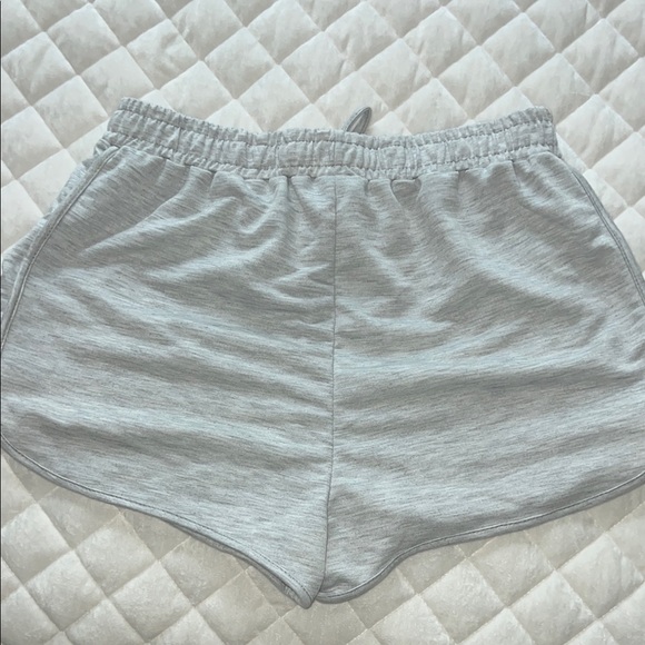Women's Gray Casual Shorts - Picture 3 of 3